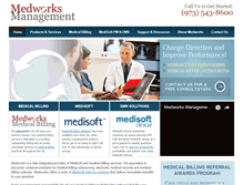 Tablet Screenshot of medworksinc.com